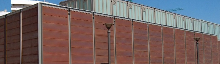 natural copper curtain walls