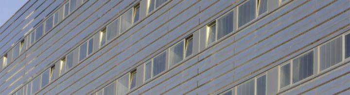 stainless steel façade