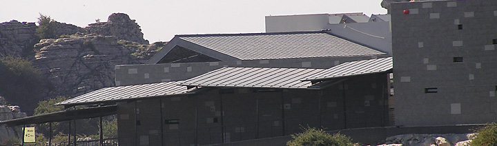 natural zinc roof